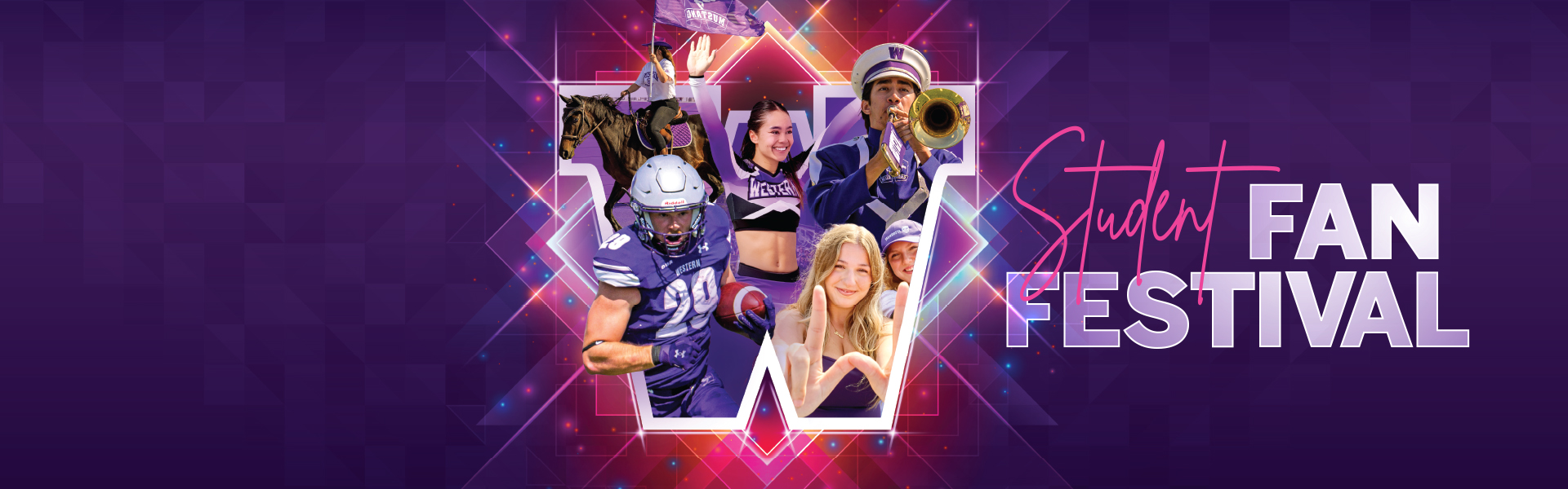 A purple graphic describing what fanfest is.
